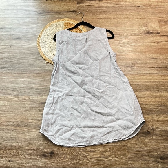 FLAX Tunic Linen Short Dress - Picture 8 of 8